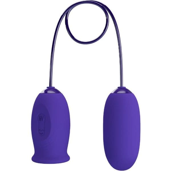 PRETTY LOVE - DAISY YOUTH VIOLET RECHARGEABLE VIBRATOR STIMULATOR 3